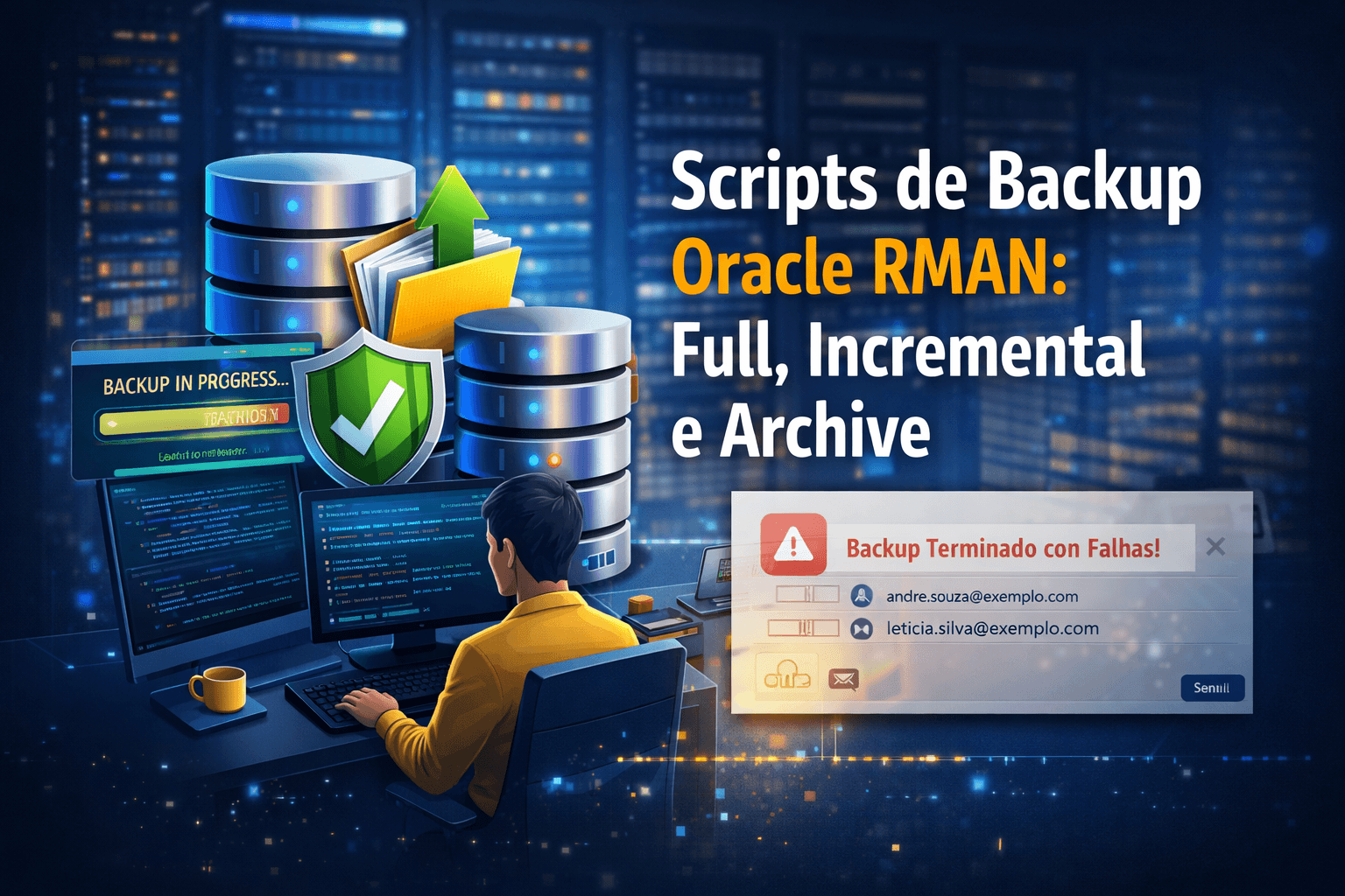 Backup não é Data Pump: Como Estruturar uma Rotina RMAN de Verdade